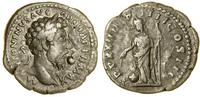 denar 167–168, Rzym, Aw: Popiersie cesarza w wie