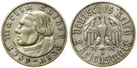 2 marki 1933 J, Hamburg, 450. rocznica urodzin M