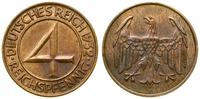 Niemcy, 4 fenigi, 1932 F