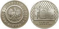 20 złotych 1998, Warszawa, Zamek w Kórniku, sreb