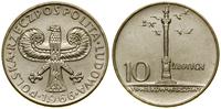 10 złotych, 1966, Warszawa, Kolumna Zygmunta – m