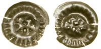 brakteat IV ćw. XIV w., Lew w lewo, promienie na