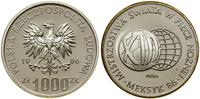 1.000 złotych 1986, Warszawa, Mistrzostwa Świata