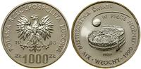 1.000 złotych 1988, Warszawa, XIV Mistrzostwa Św
