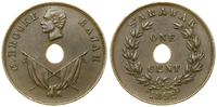 1 cent 1892, Birmingham, Rajah C. Brooke, miedź,