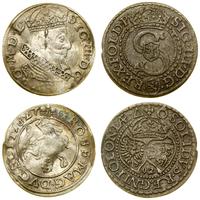 lot 2 monet, szeląg 1592 (Malbork) i grosz 1627 