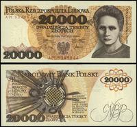 20.000 złotych 1.02.1989, seria AM, numeracja 53