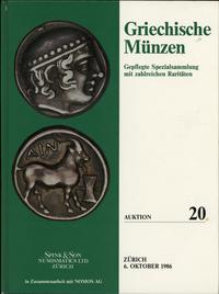 literatura numizmatyczna, Spink & Son, Zürich, Griechische Münzen. Gepflegte Spezialsammlung mit zah..