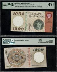 1.000 złotych 29.10.1965, seria S, numeracja 081