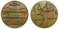 medal XX-lecie Polskiej Żeglugi Morskiej w Szcze