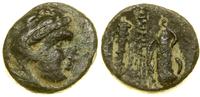 brąz (ok. 336–323 pne), Aw: Głowa Heraklesa w pr