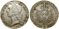 ecu 1742 E, Tours, srebro, 28.94 g, moneta wyczy