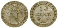 Francja, 10 centimes, 1808