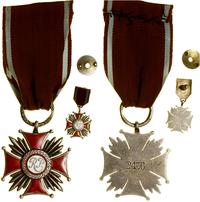Srebrny Krzyż Zasługi z miniaturą przed 1939, Wa