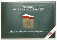 Polska, zestaw rocznikowy monet obiegowych – prooflike, 1982