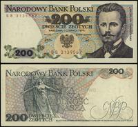 200 złotych 1.06.1979, seria BB, numeracja 31395