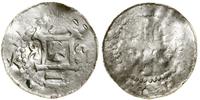 denar (1031–1051), Aw: Kapliczka z czterema klin