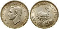 5 szylingów 1950, Pretoria, srebro próby 800, 28