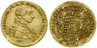 6 ducati 1765 DeG, Neapol, Aw: Popiersie w prawo