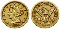 2 1/2 dolara 1856 S, San Francisco, typ Liberty 