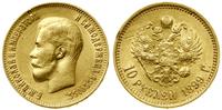 10 rubli 1899 ФЗ, Petersburg, złoto, 8.59 g, kil
