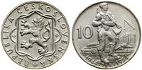 Czechosłowacja, 10 koron, 1954