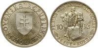 10 koron 1944, Kremnica, srebro próby 500, ok. 7