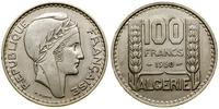 Algieria, 100 franków, 1950