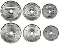 Laos, lot 3 monet, 1952