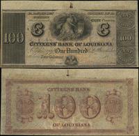 100 dolarów 18... (ok. 1840), seria A, niewypełn