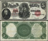 5 dolarów 1907, seria K 33639237, podpisy Speelm
