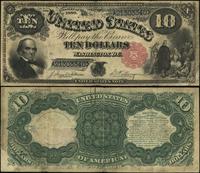 10 dolarów 1880, seria A 21303340, podpisy Tillm