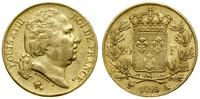 20 franków 1818 A, Paryż, złoto, 6.43 g, Fr. 538