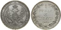 Polska, 3/4 rubla = 5 złotych, 1836 Н - Г