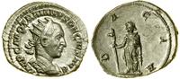 antoninian 250, Rzym, Aw: Popiersie cesarza w ko