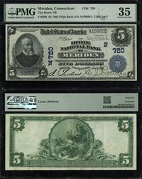 5 dolarów 3.01.1905, seria A 16988 D / 51602, nu