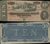 10 dolarów 17.02.1864, seria F, numeracja 85758,