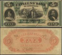 5 dolarów 1860, seria D, numeracja 257, miejscam