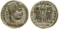 follis (335–336), Tessaloniki, w: Popiersie cesa