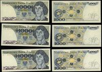 Polska, zestaw: 3 x 1.000 złotych, 1.06.1979