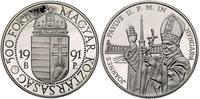 50 forintów 1991, Jan Paweł II, srebro 28.02 g