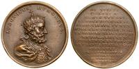 Polska, kopia medalu ze suity królewskiej, poświęconego Ludwikowi Węgierskiemu