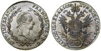 20 krajcarów 1829 B, Kremnica, ładna moneta z wi
