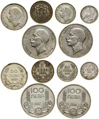 Bułgaria, zestaw 6 monet, 1913–1937