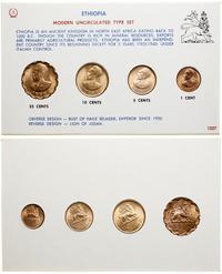 zestaw rocznikowy 1944, 1, 5, 10, 25 centymów, m