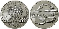 20 złotych 2003, Warszawa, Węgorz europejski – A