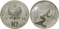 10 złotych 1998, Warszawa, XVIII. Zimowe Igrzysk