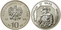 10 złotych 1999, Warszawa, Władysław IV Waza (16