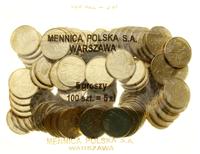 worek menniczy 100 x 5 groszy 2011, Warszawa, mo
