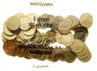 worek menniczy 100 x 2 grosze 2008, Warszawa, mo